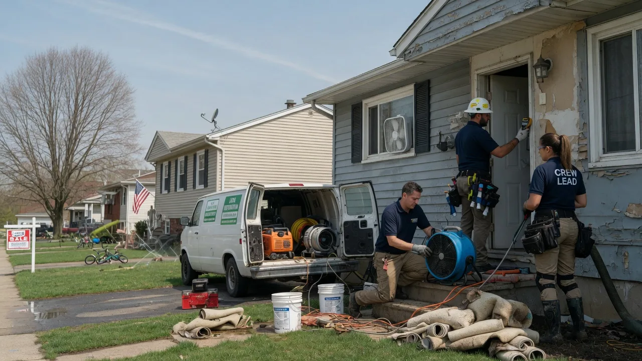 Flood Cleanup in Spangler, PA near me