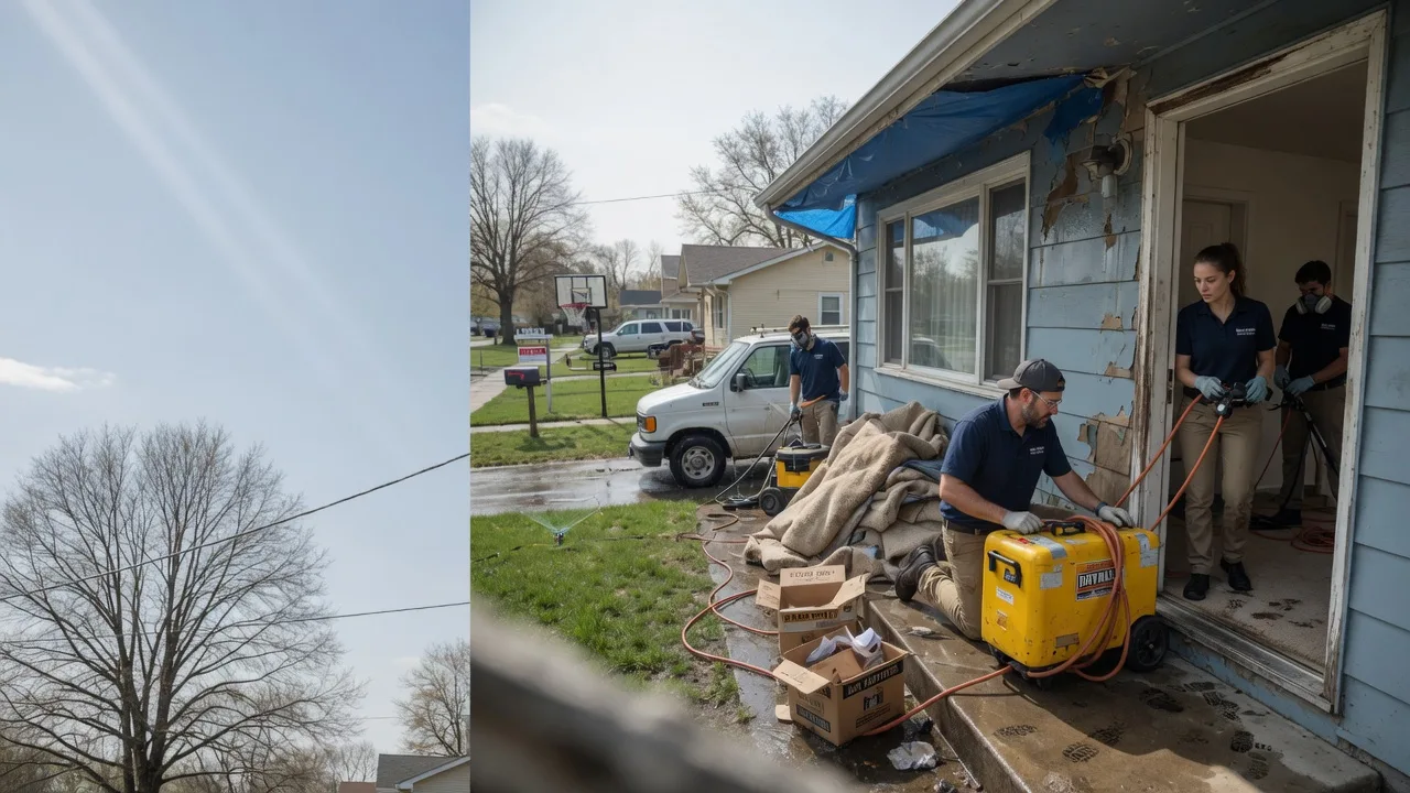 Basement Flood Cleanup in Spangler, PA near me